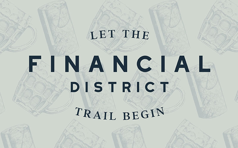 Follow the Nicholson's Financial District Ale trail