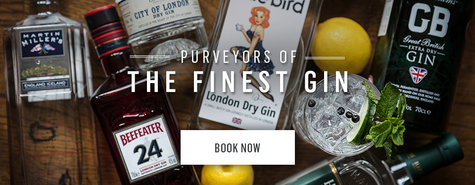 Nicholson's are purveyors of the finest gin