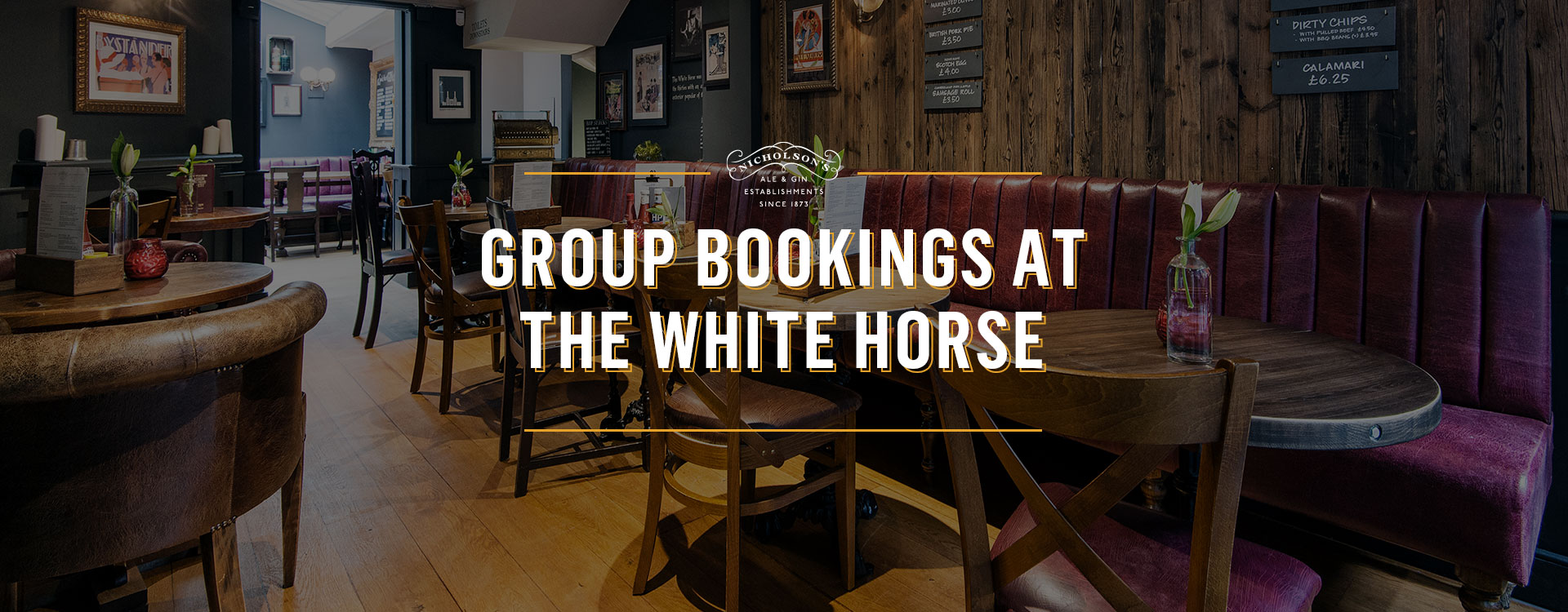 Group Bookings at The White Horse