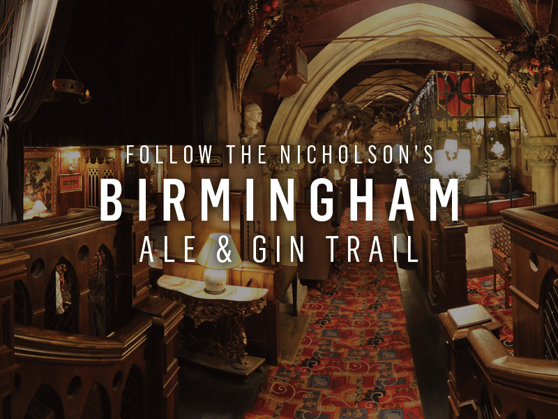 Follow the Nicholson's Birmingham Ale trail