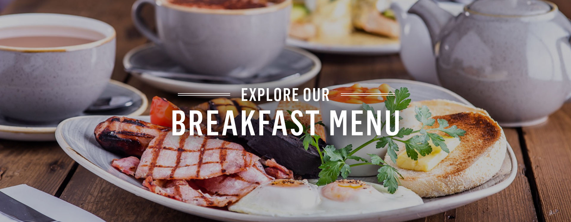 Breakfast at The Cross Keys - Book a table