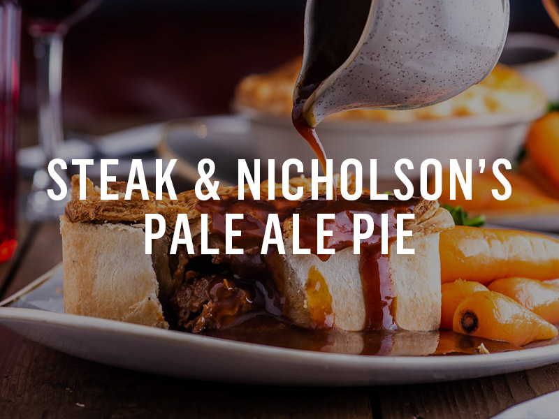 Nicholson's Steak Pie